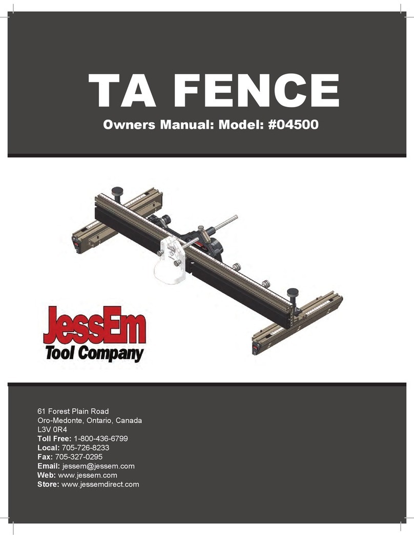 JessEm Tool TA FENCE User manual JessEm Tool TA FENCE User manual