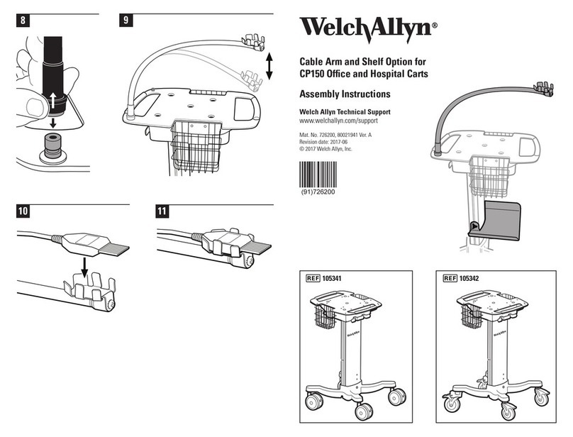 Welch Allyn CP 150 User manual