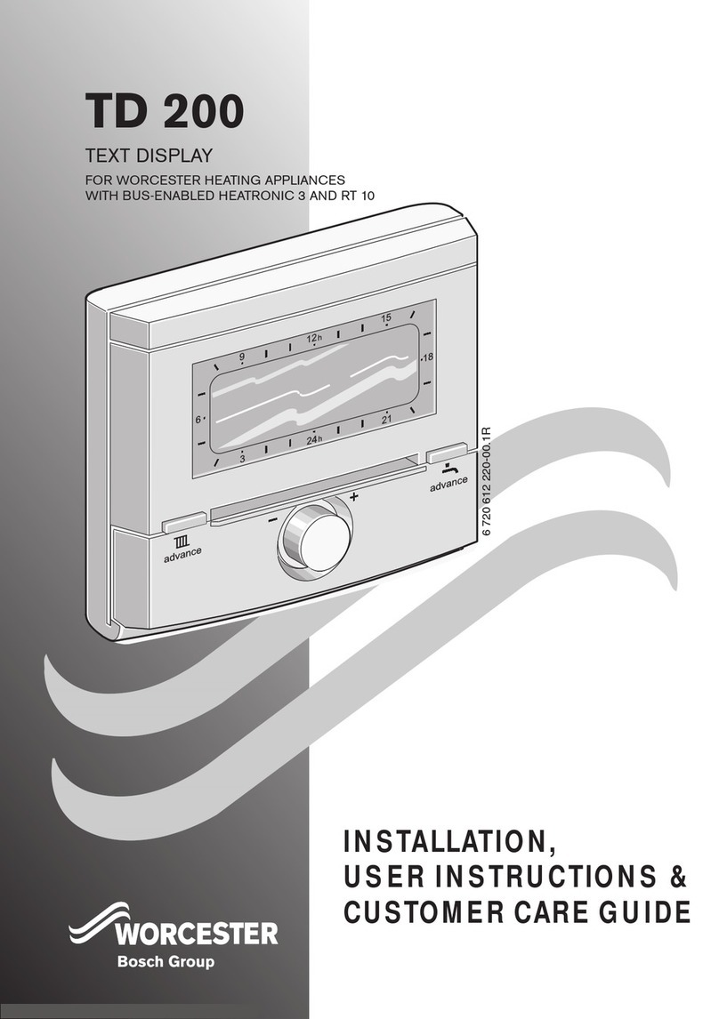 Worcester TD 200 Assembly Instructions