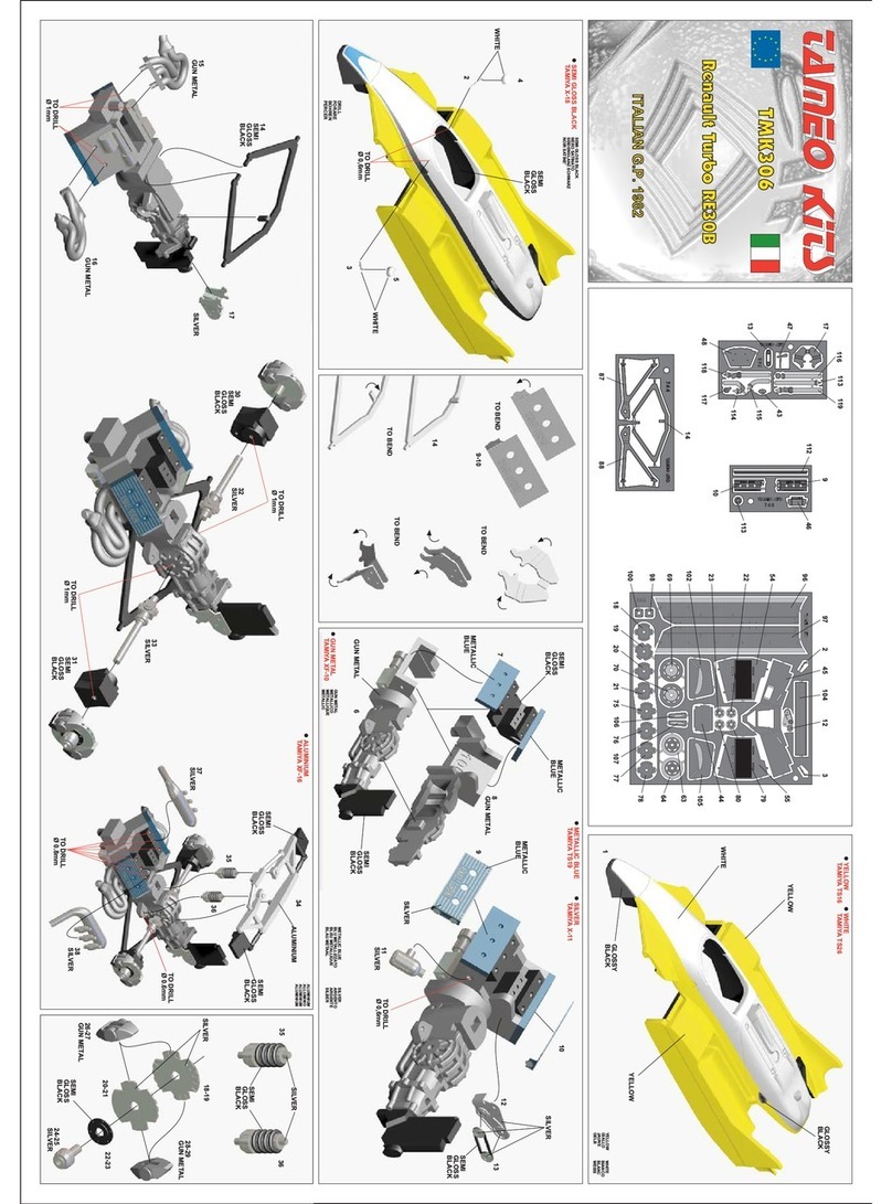 Tameo Kits TNK 306 Assembly instructions