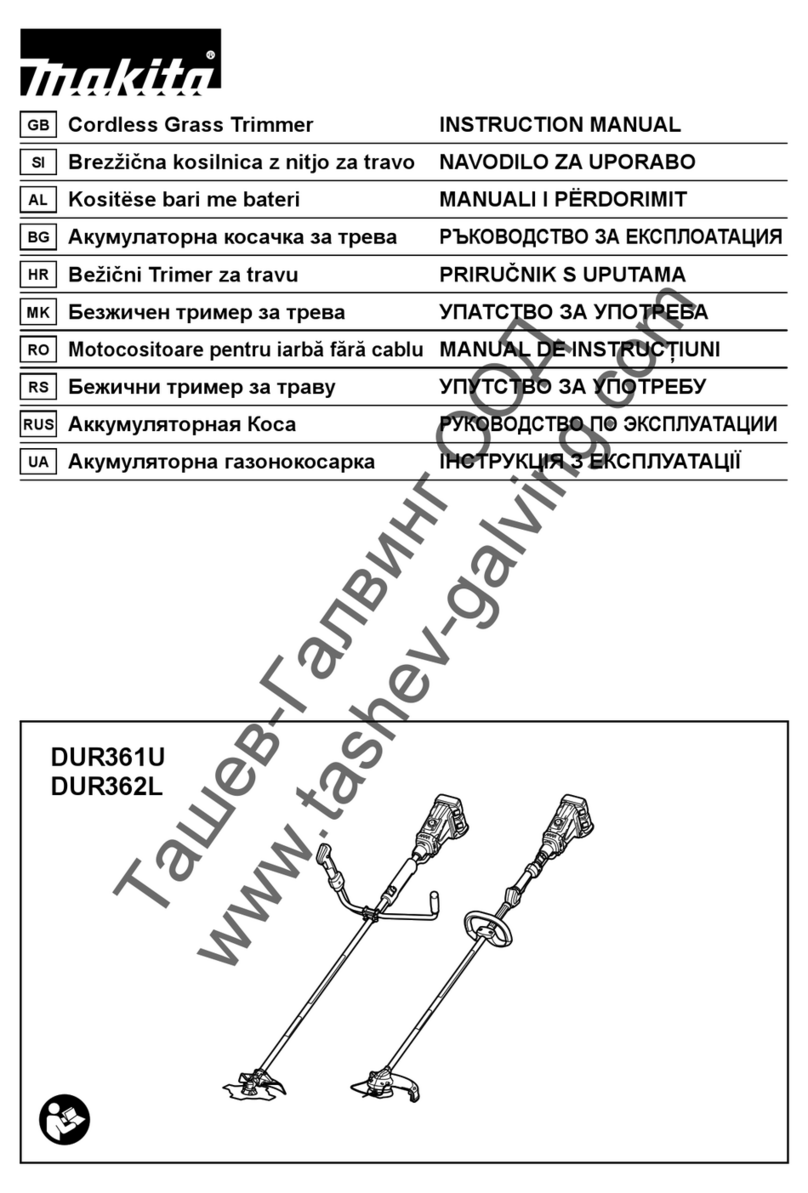 Makita DUR361U User manual Makita DUR361U User manual