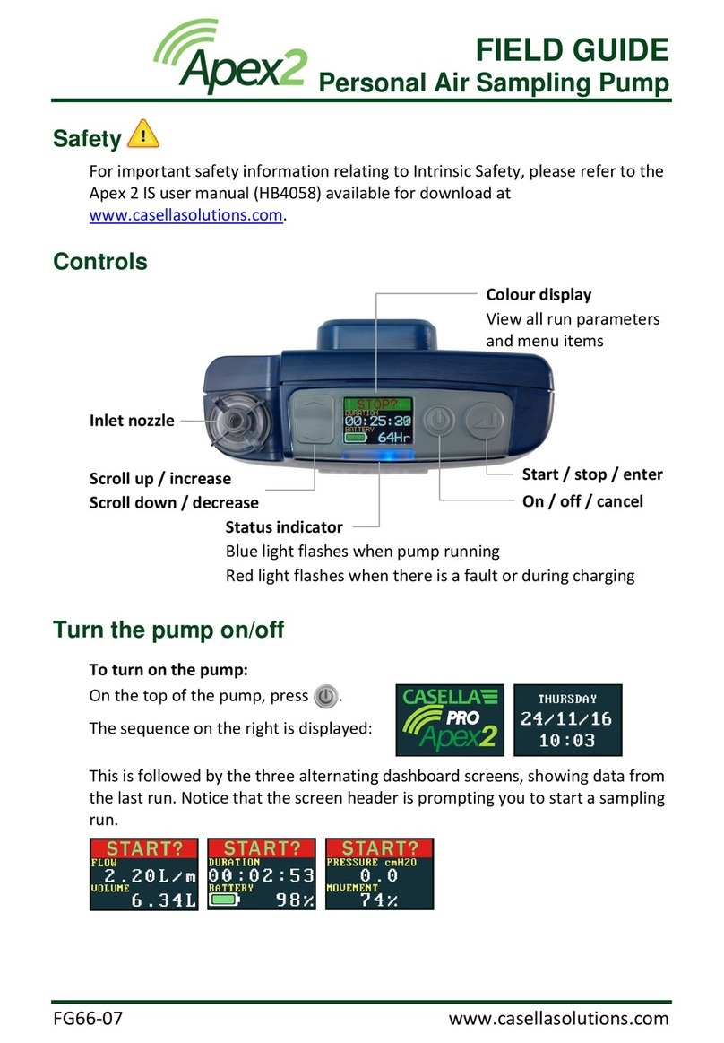 Casella Apex2 Field guide