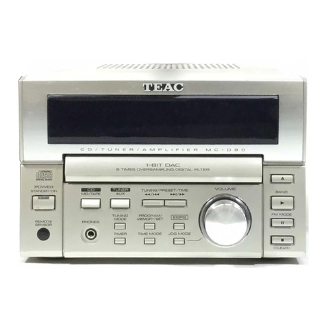 Teac MC-D85 Service manual