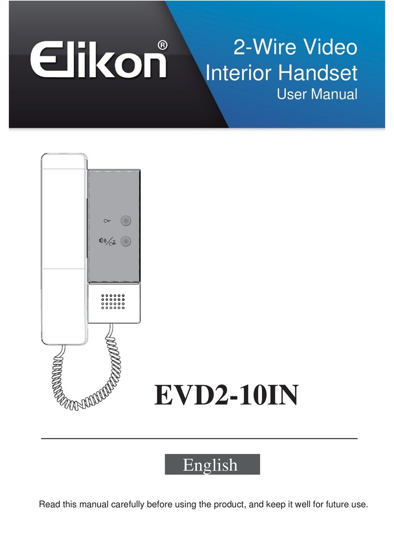 Elikon EVD2-10IN user manual