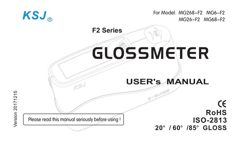 KSJ MG268-F2 User manual