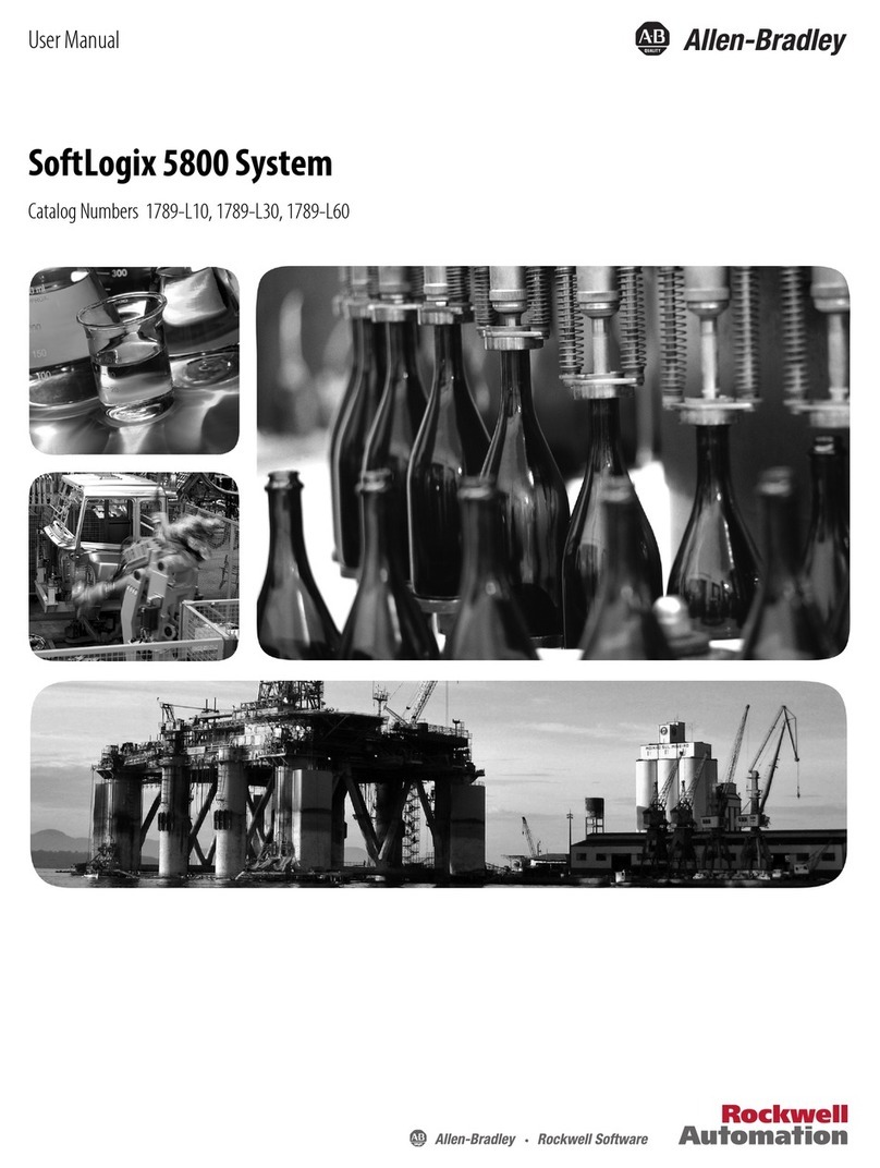 Allen-Bradley SoftLogix 5800 User manual Allen-Bradley SoftLogix 5800 User manual