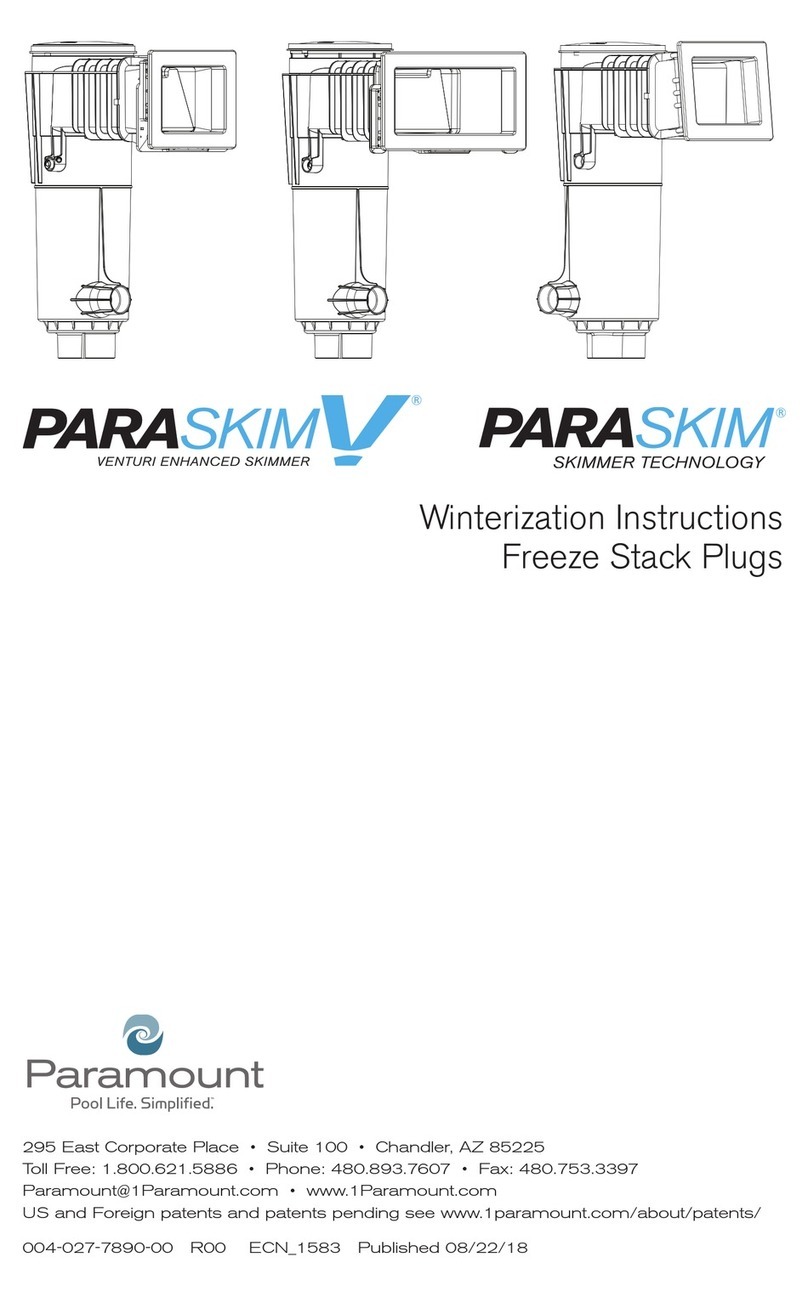 Paramount Fitness Paraskim V Programming manual
