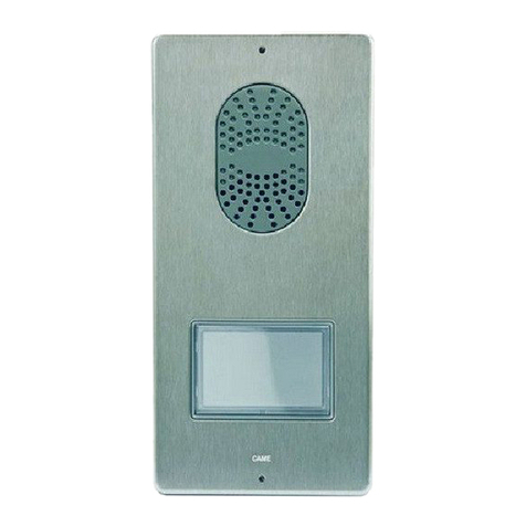 CAME 001DC011AC User manual