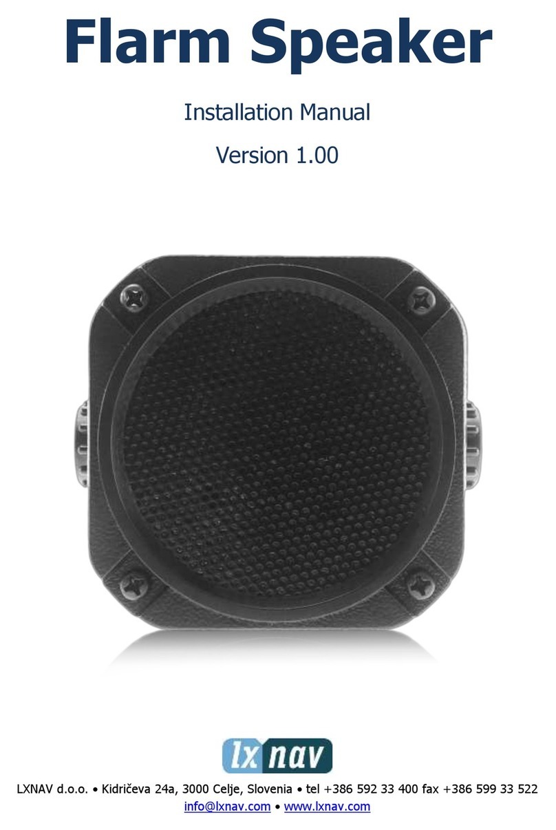 LXNAV Flarm Speaker User manual