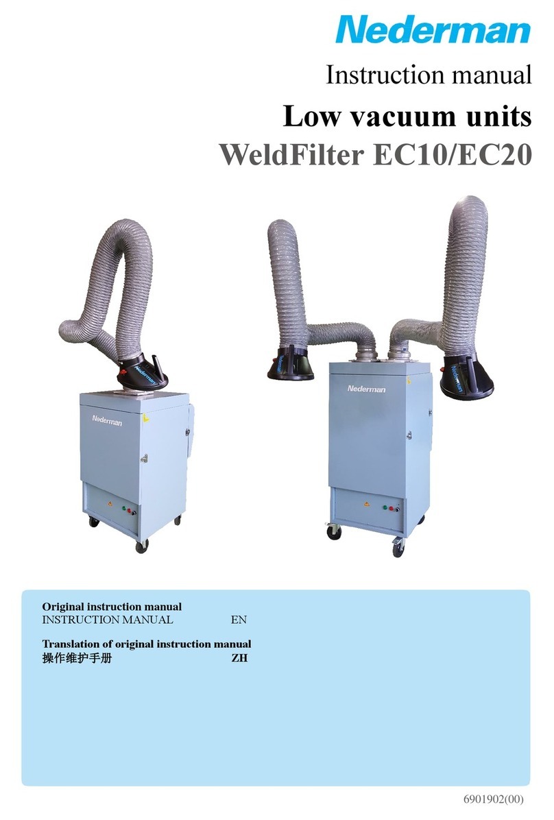 Nederman WeldFilter EC10 User manual