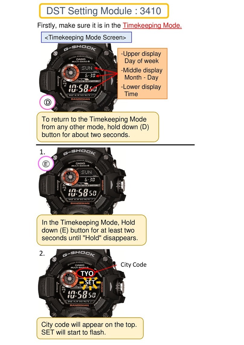 Casio 3410 User guide