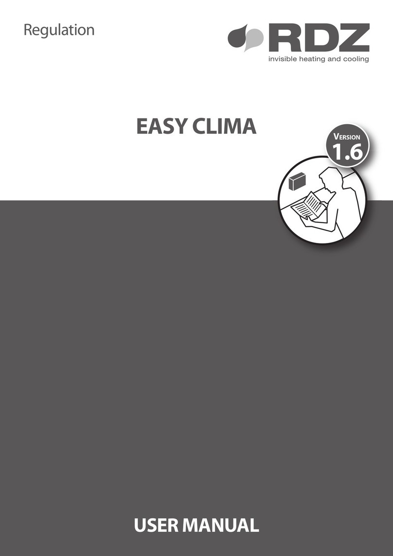 RDZ EASY CLIMA User manual