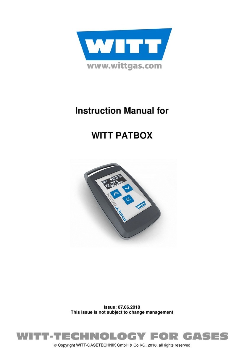 Witt PATBOX User manual