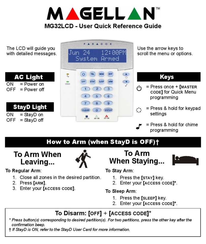 Magellan MG32LCD User quick reference guide