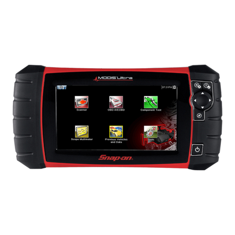 Snap-On Modis Ultra User manual