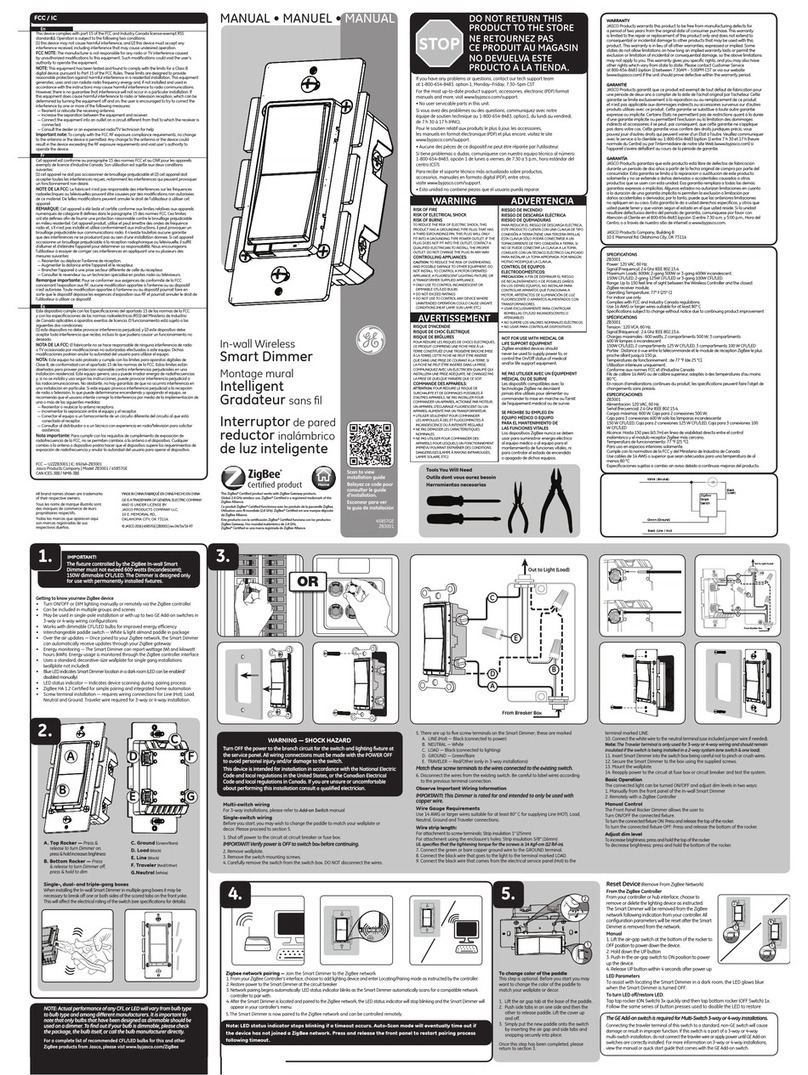 GE ZB3001 manual