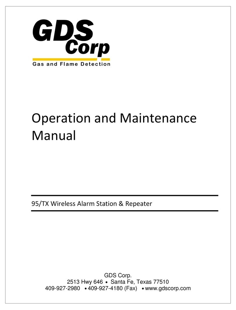 GDS 95/TX Operation and maintenance manual