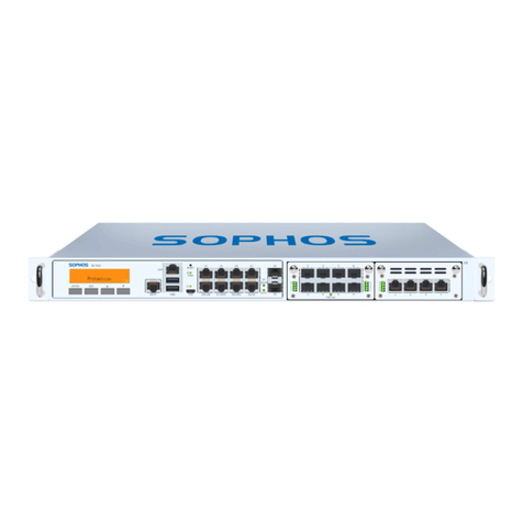 Sophos SG 450 User manual Sophos SG 450 User manual