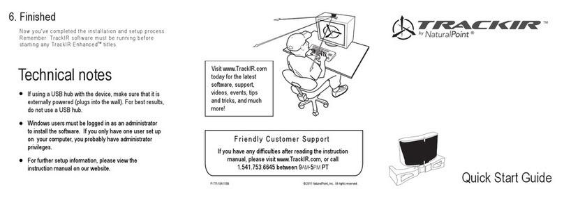 NaturalPoint TrackIR User manual