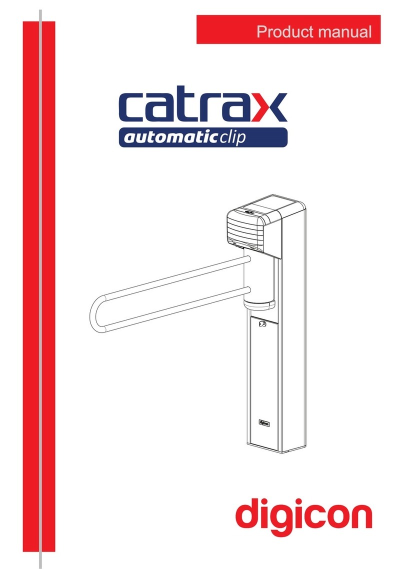 digicon catrax automatic clip User manual