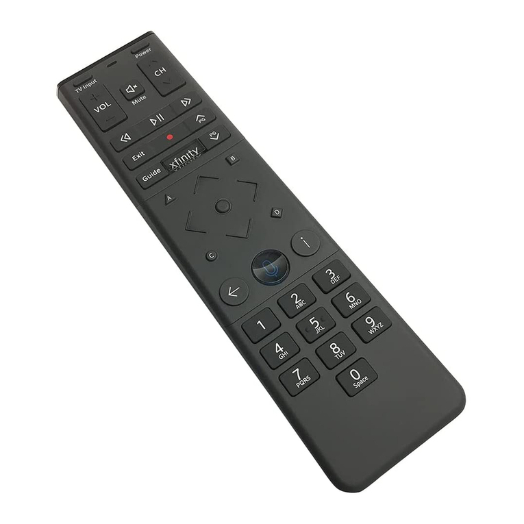 Comcast XR15 Installation and maintenance instructions