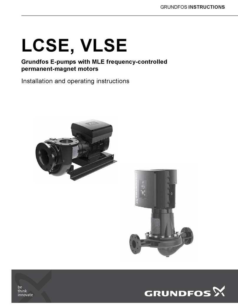 Grundfos LCSE User manual Grundfos LCSE User manual