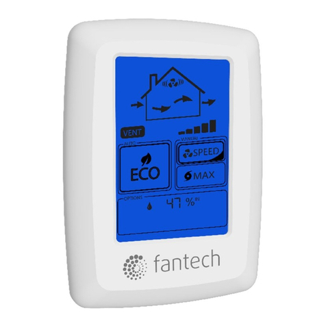 Fantech ECO-Touch installation instructions