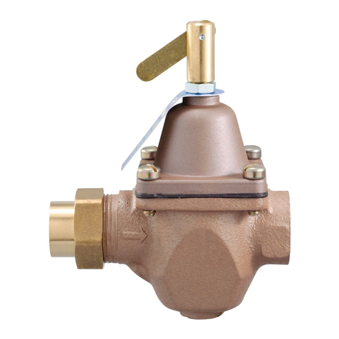 Watts 1156F Series User manual