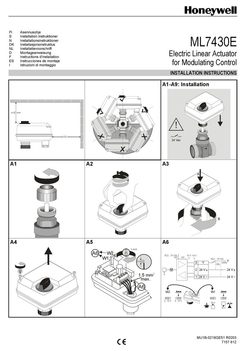 Honeywell ML7430E User manual