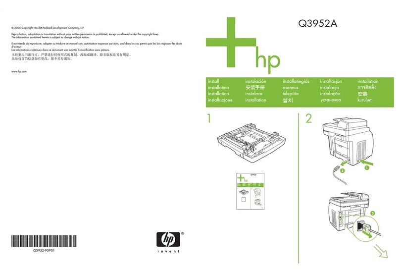 HP Q3952A Installations