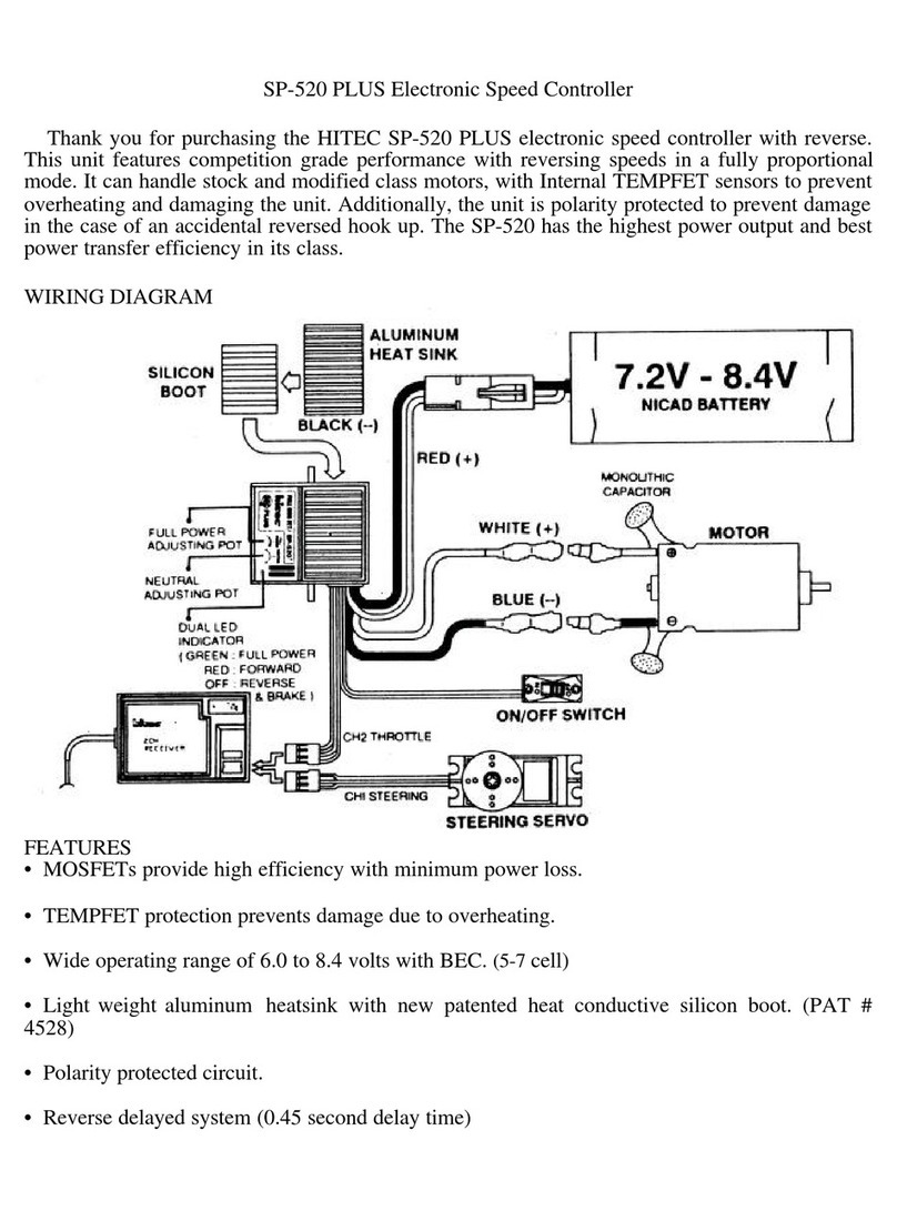 Hi-Tec SP-520 PLUS manual