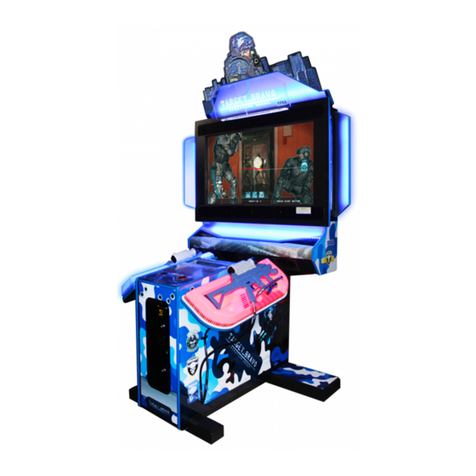 Sega TARGET BRAVO OPERATION GHOST owner's manual