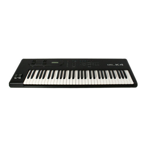 Kawai Synthesizer K4 owner's manual