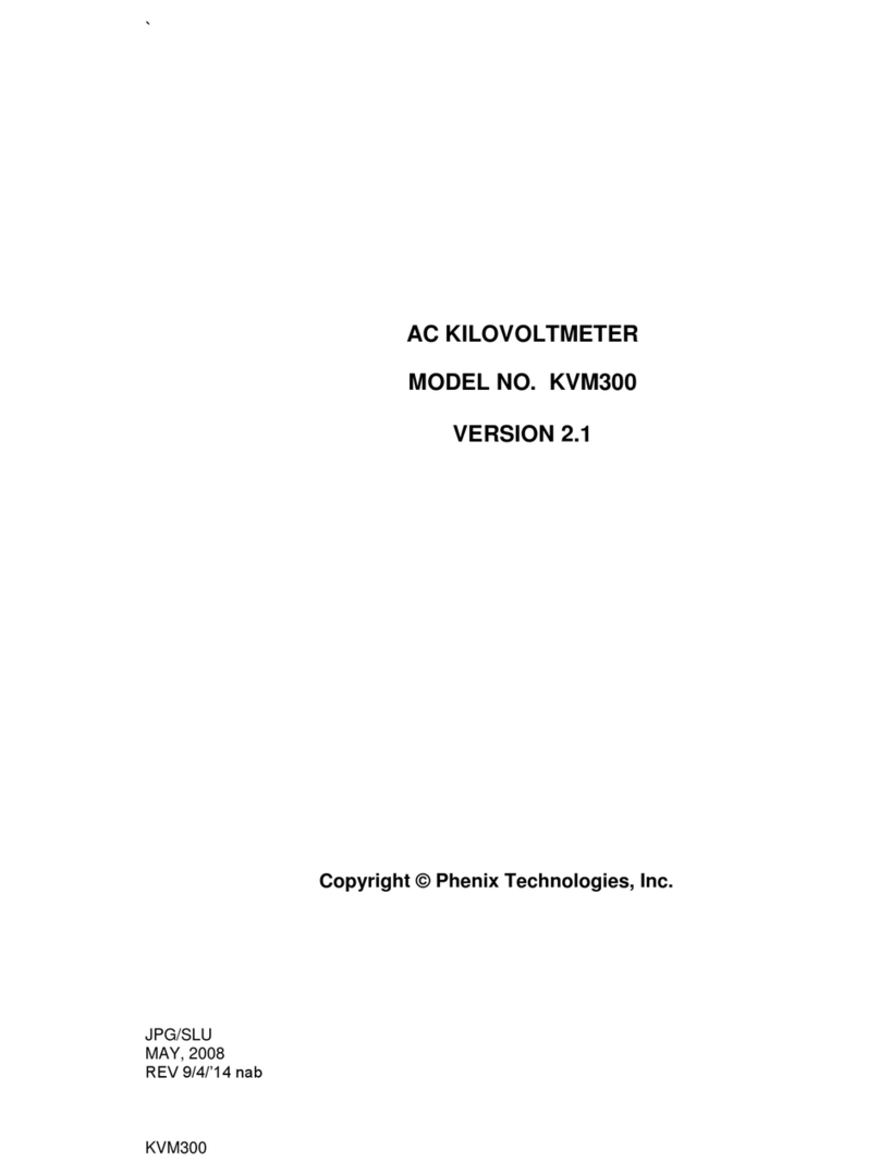 Phenix Technologies KVM300 User manual Phenix Technologies KVM300 User manual