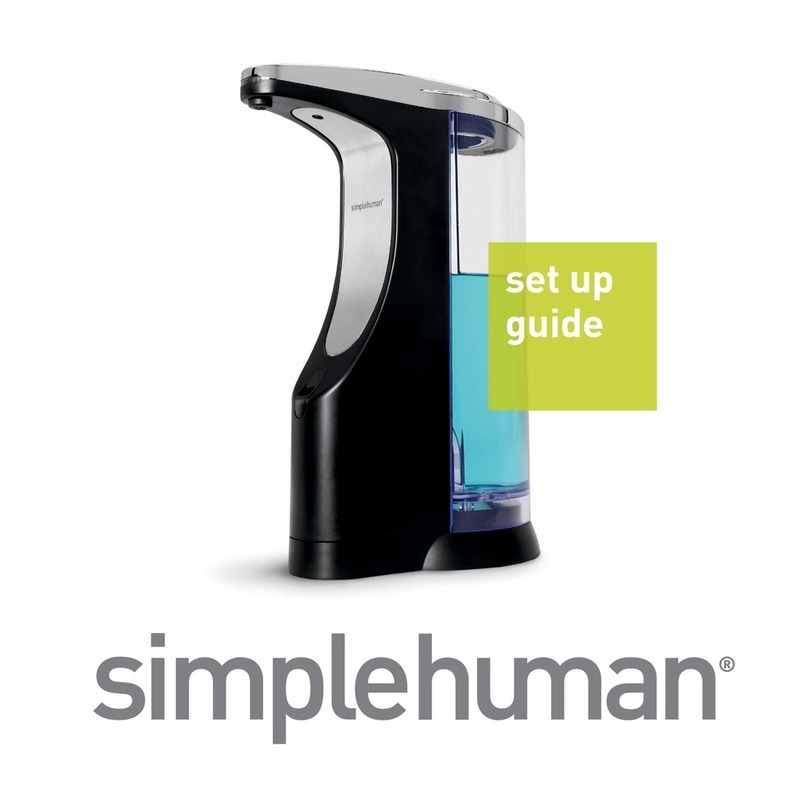 simplehuman KT1078 Setup guide