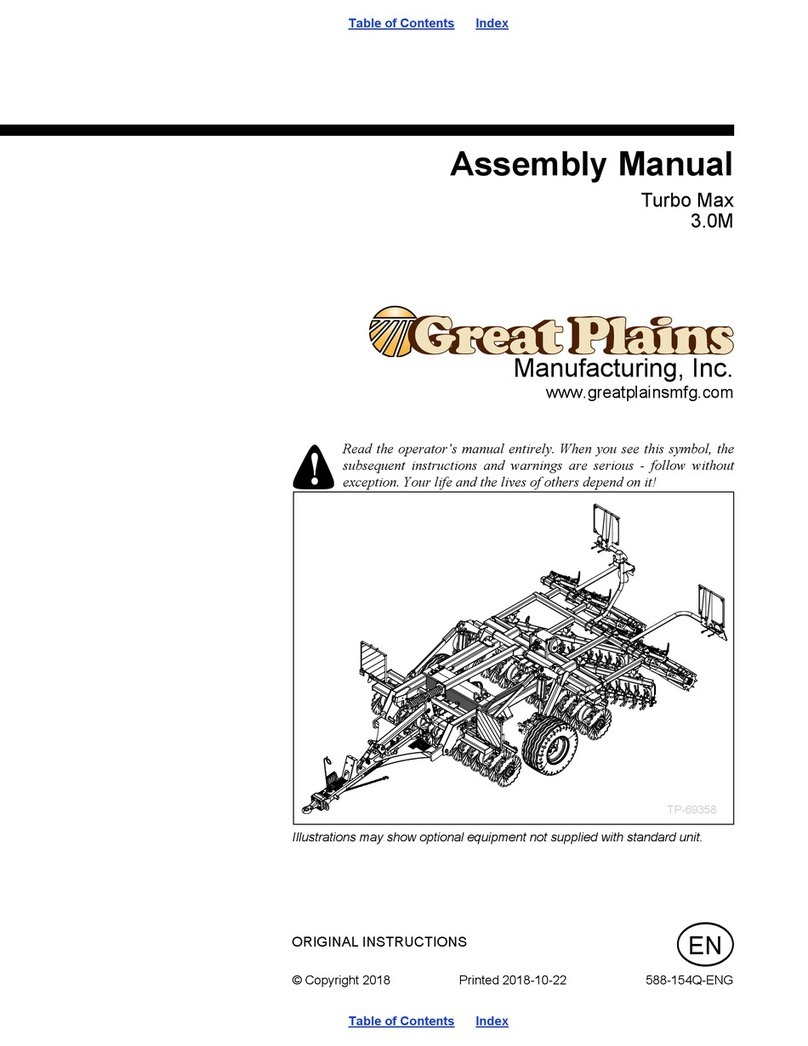 GREAT PLAINS Turbo Max 3.0M Assembly manual