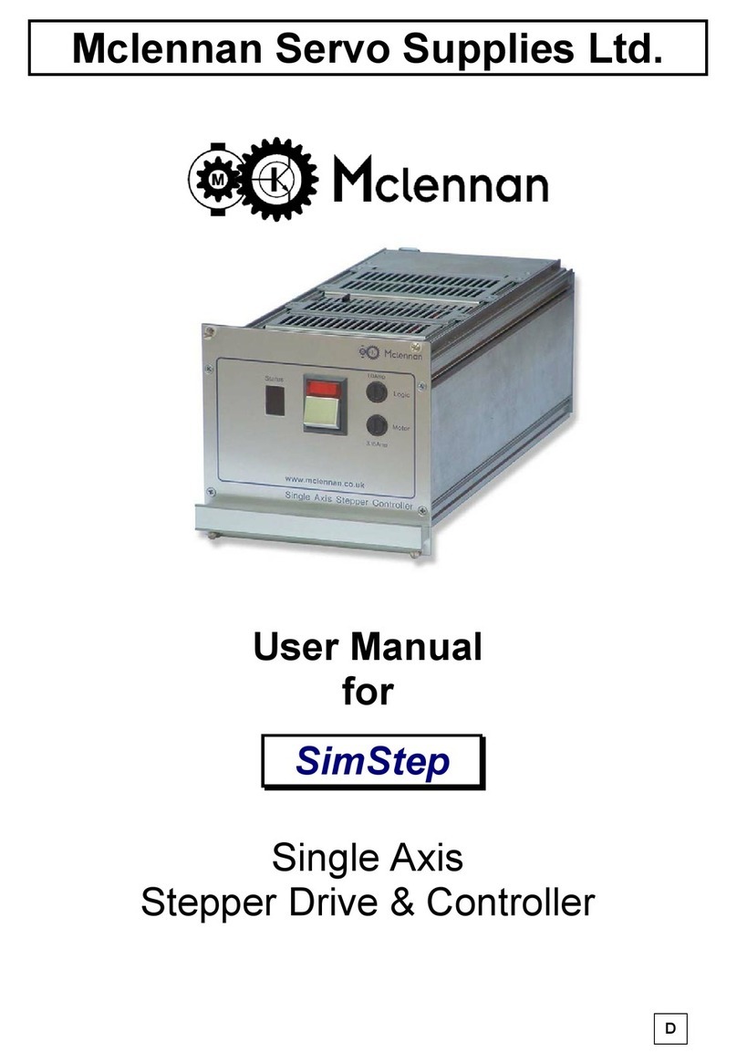 Mclennan SimStep user manual