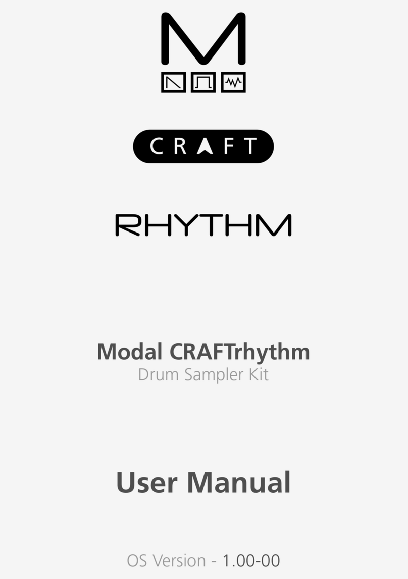 Modal CRAFTrhythm User manual