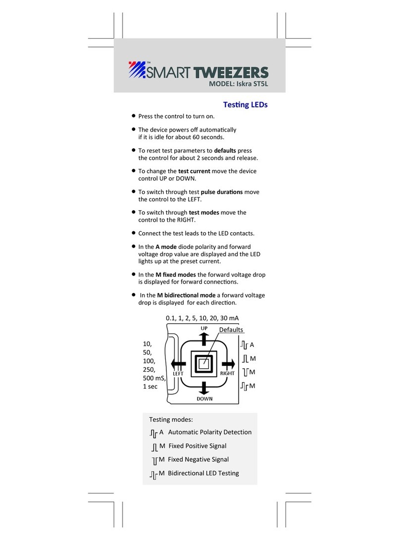 Smart Tweezers Iskra ST5L manual