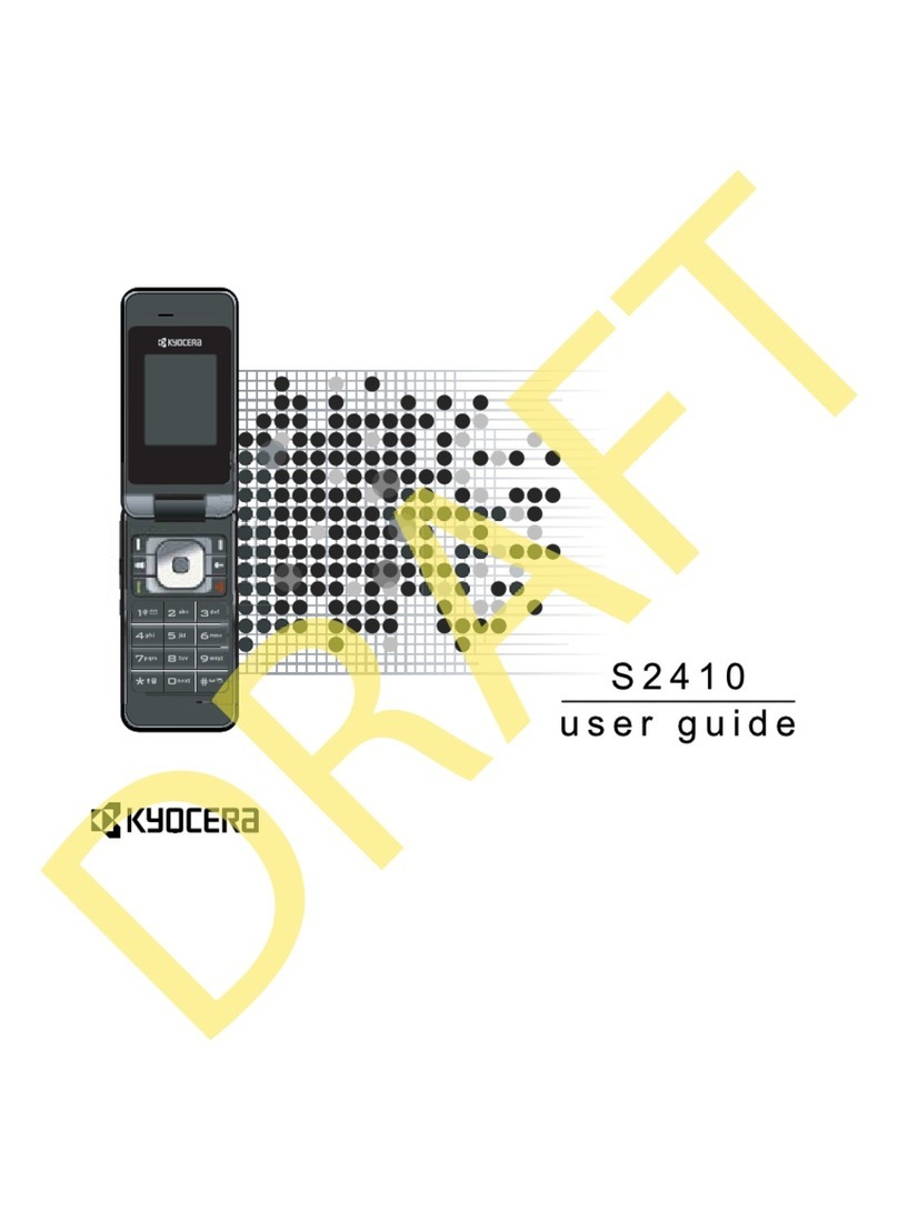 Kyocera Tomo S2410 User manual