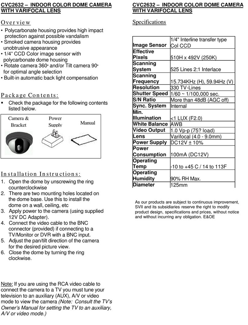 Strategic Vista CVC2632 User manual