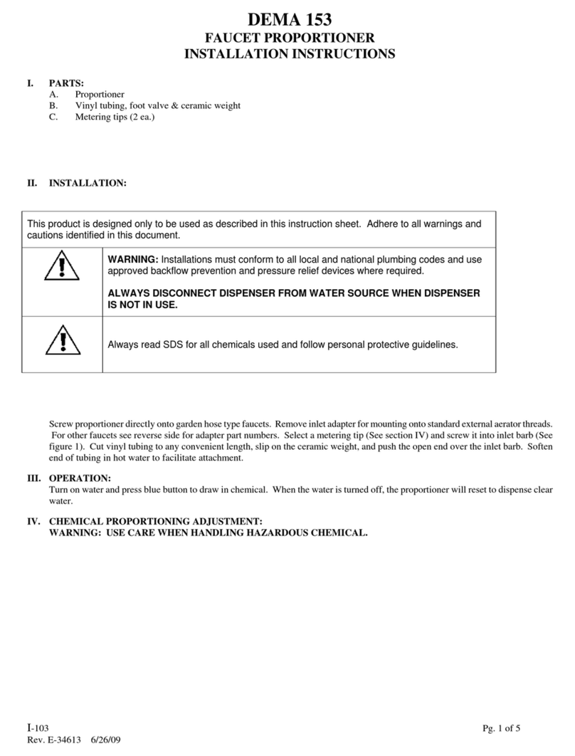DEMA 153 installation instructions