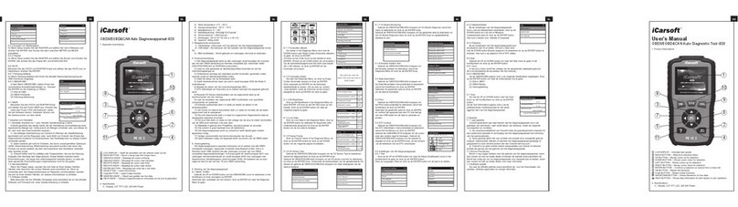iCarsoft i820 user manual