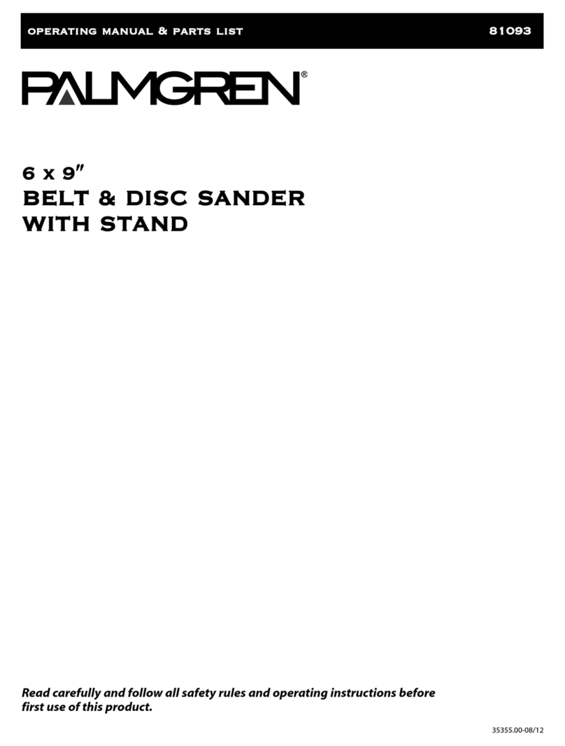 Palmgren 81093 Operating manual & parts list