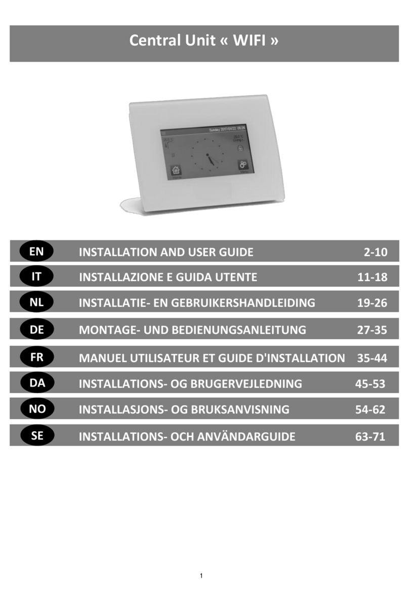 Watts BT-CT02-RF WiFi User manual