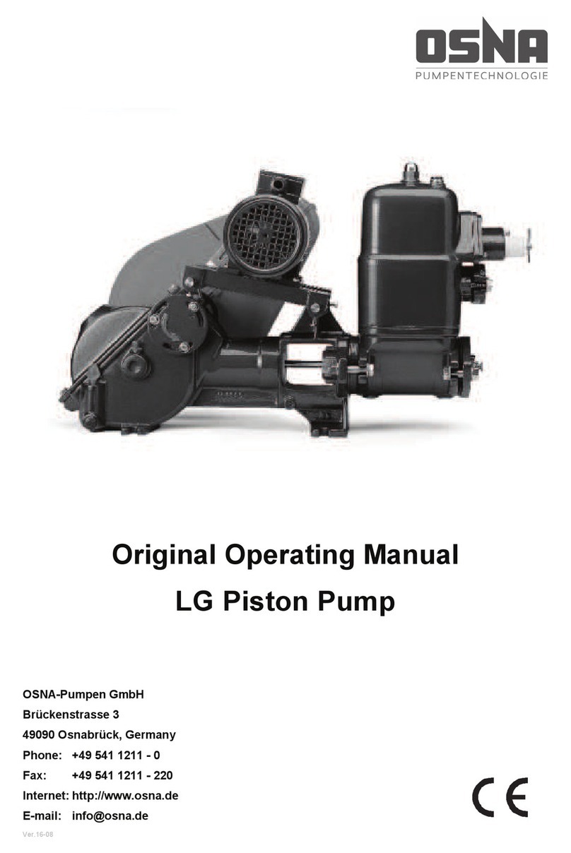 OSNA LG 100 Original operating manual