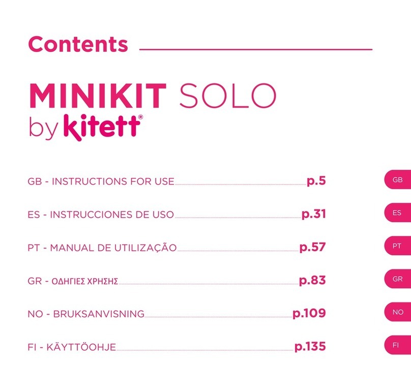 Kitett MINIKIT SOLO Instructions for use