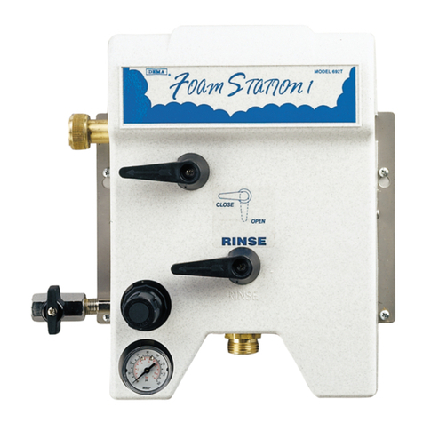DEMA 693T FOAM STATION II User manual