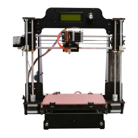 Geeetech Acrylic I3 Pro User manual
