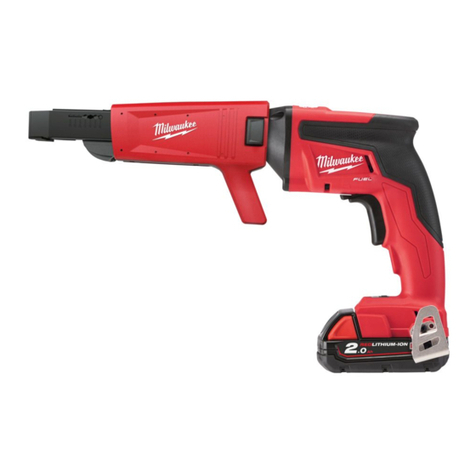 Milwaukee M18 FSGC User manual Milwaukee M18 FSGC User manual